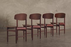 Set of Four Borge Mogensen Dining Chairs