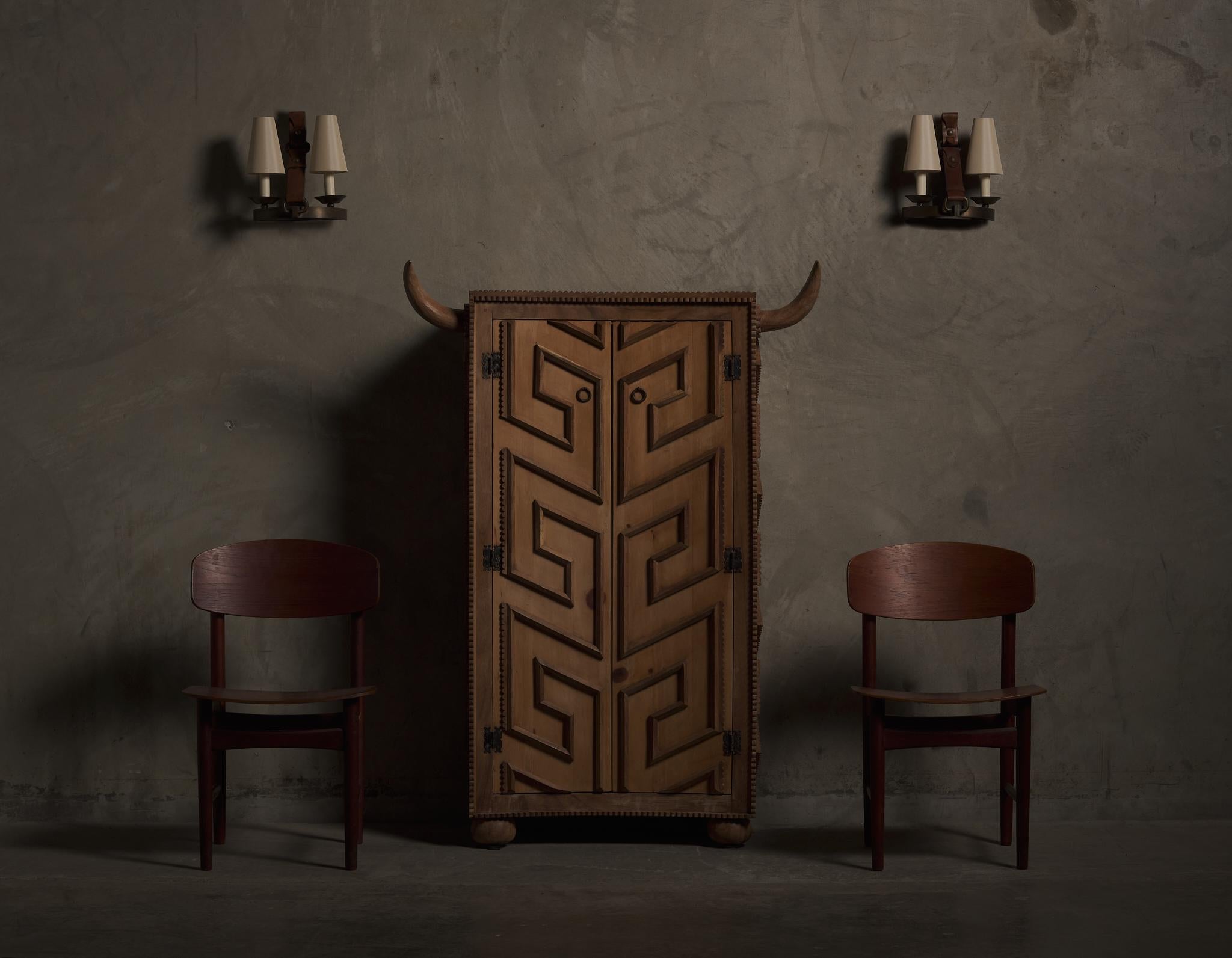 Set di quattro sedie da pranzo Borg Mogensen in vendita 2
