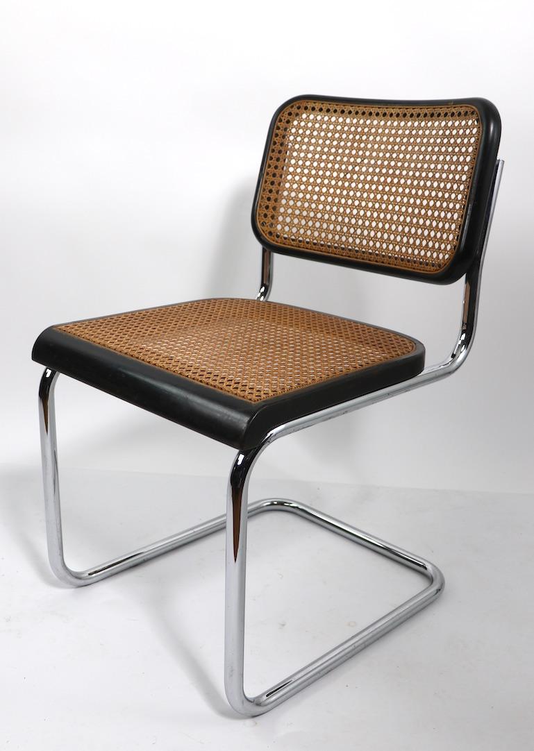 Bauhaus Set of Four Breuer Cesca Chairs
