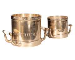 Ensemble de quatre mesures en bronze pour le comté de Northumberland