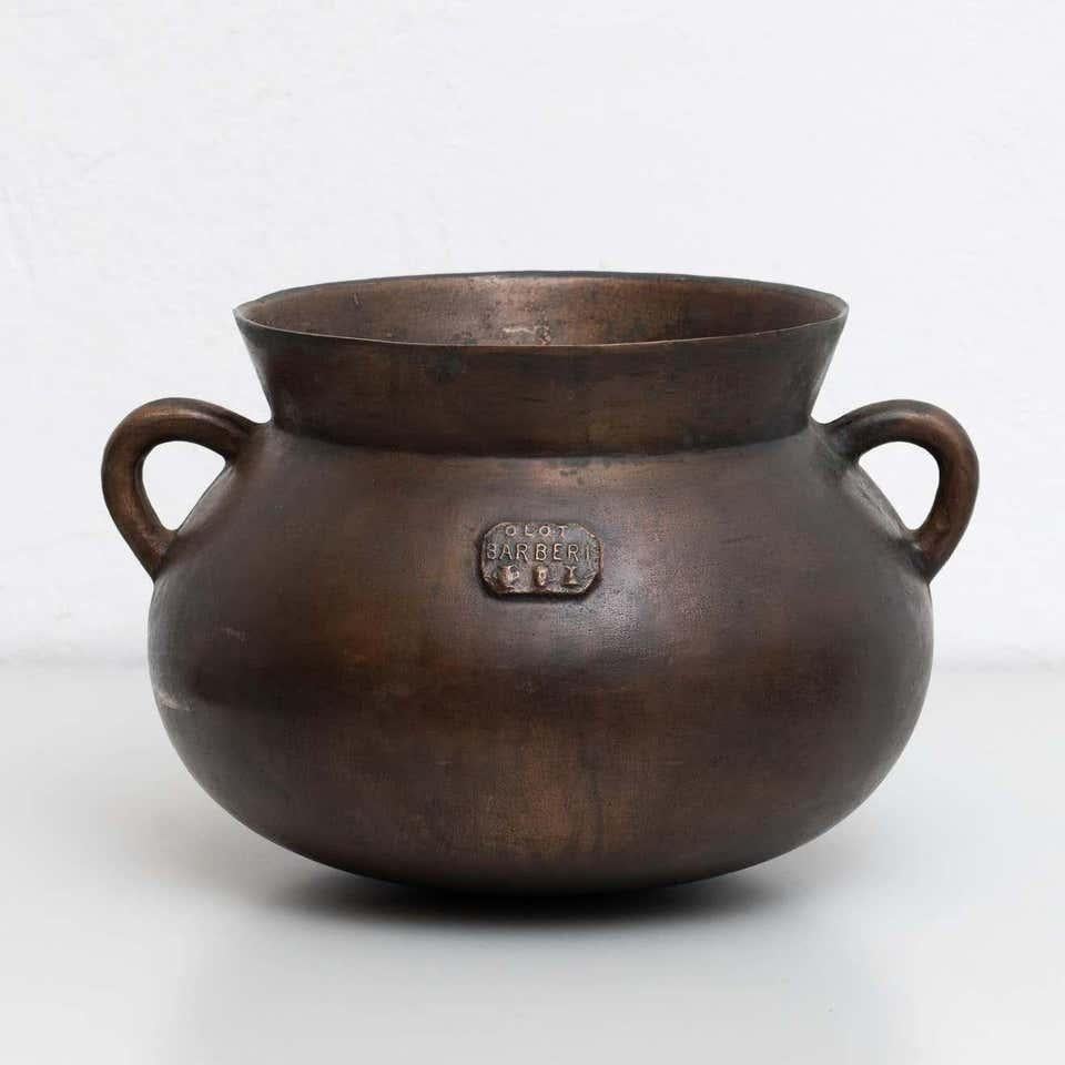 Juego de cuatro vasijas de bronce - Fundición Barberí, Olot, España siglo XX en venta