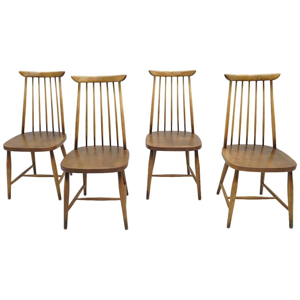 Set of Four Wenge Dining Room Chairs, circa 1960 For Sale at 1stDibs