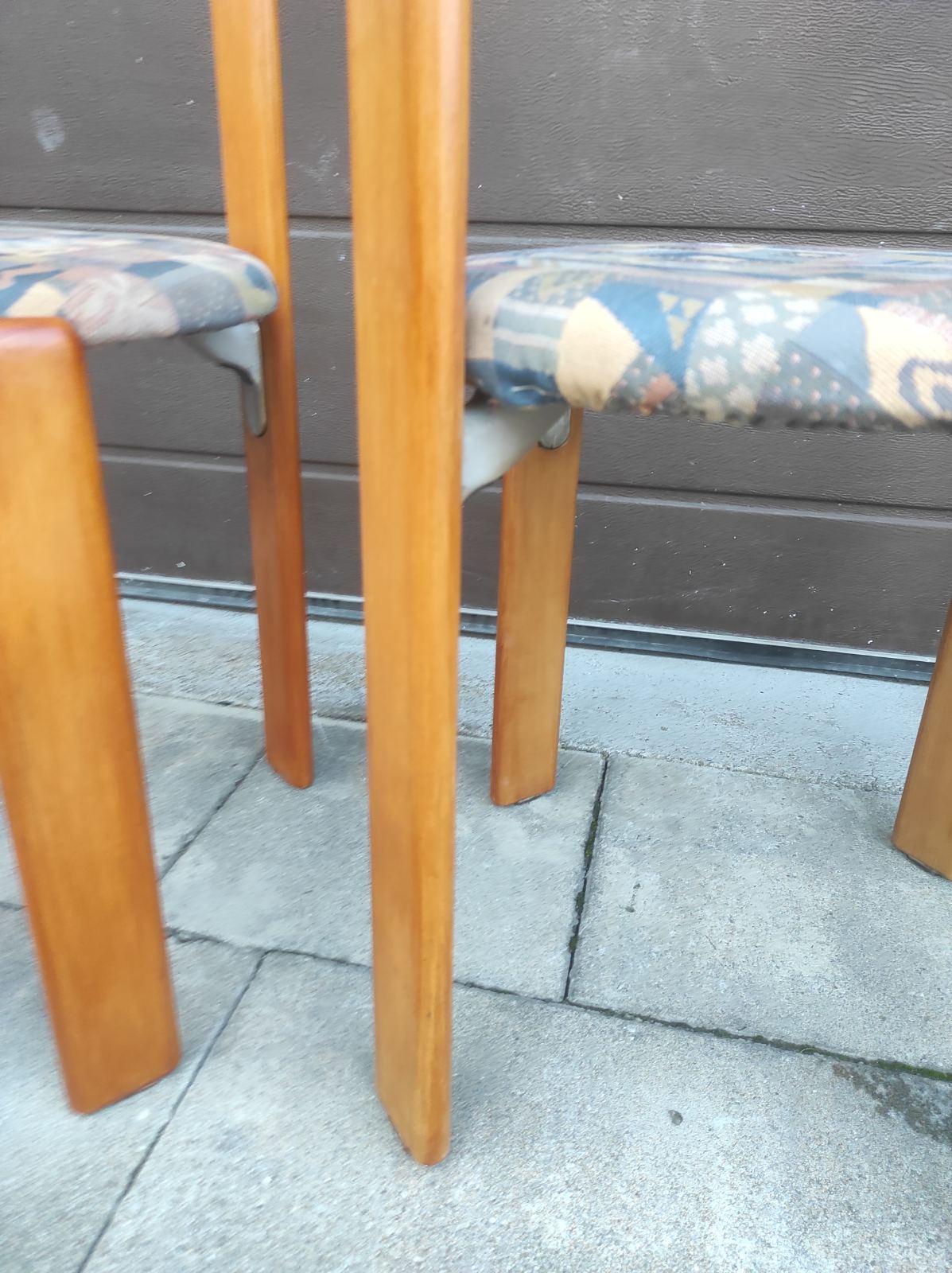 Set of Four Bruno Rey Dining Chair for DIETIKER 1970s 6