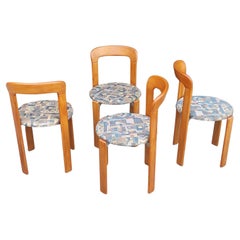Set of Four Bruno Rey Dining Chair for DIETIKER 1970s