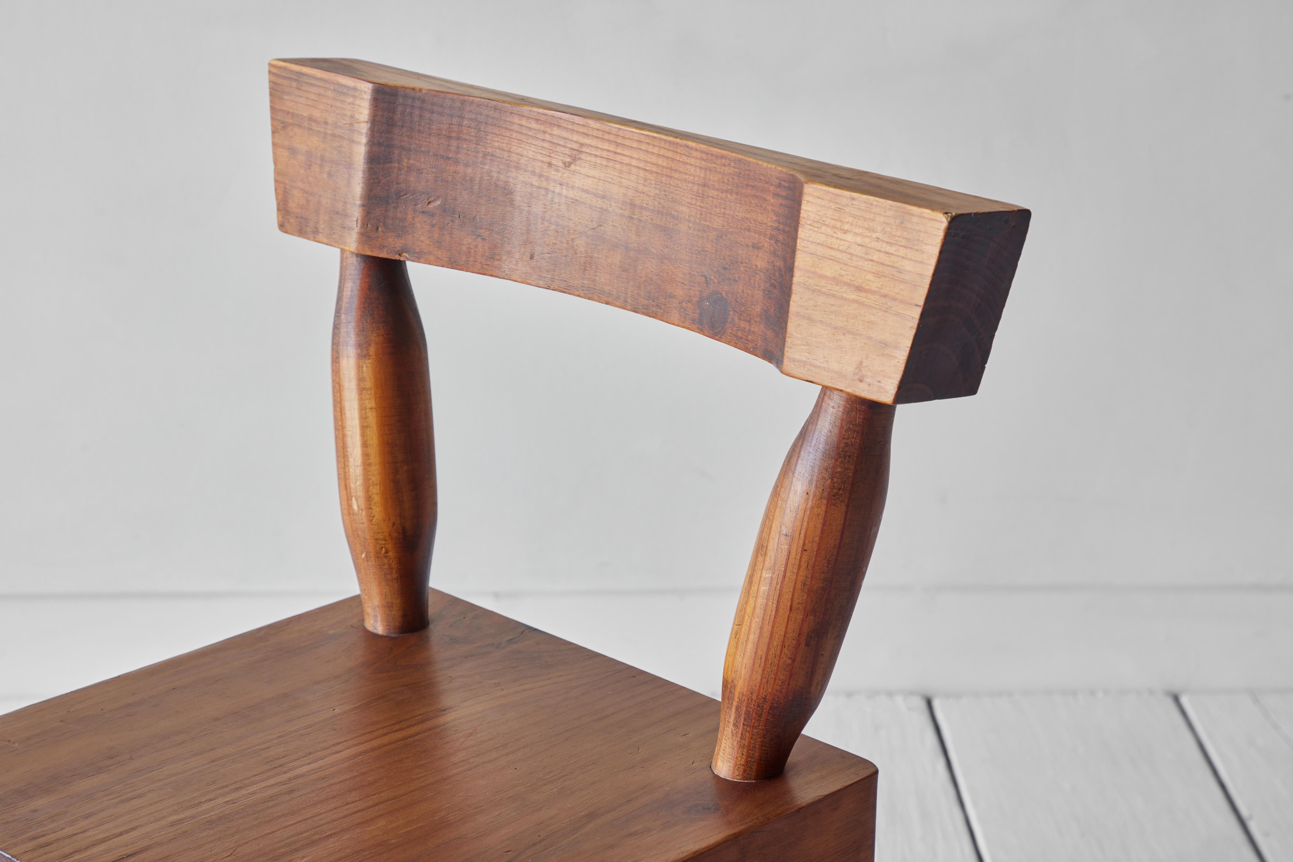 Set of Four Brutalist Chairs 2