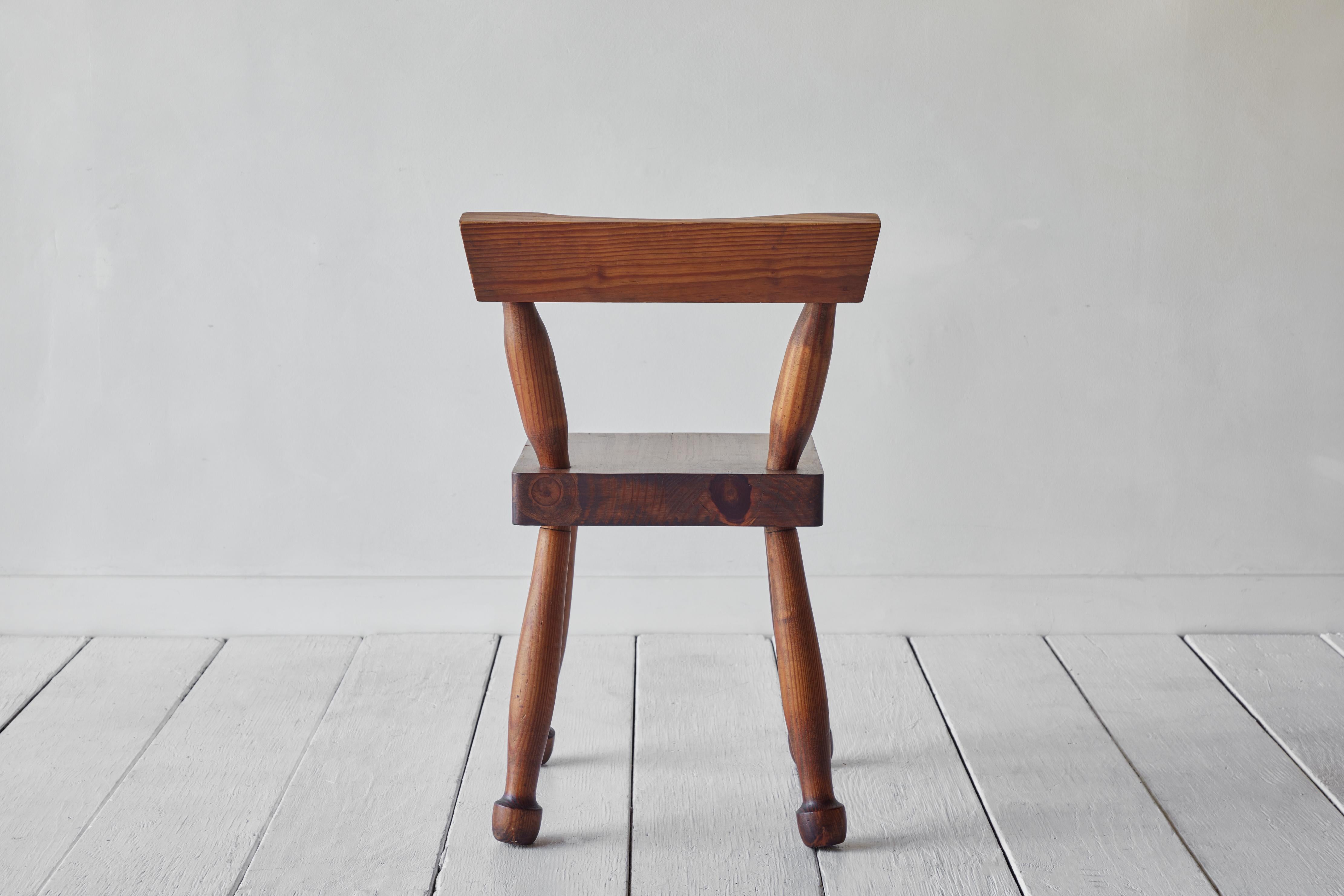 Set of Four Brutalist Chairs 3
