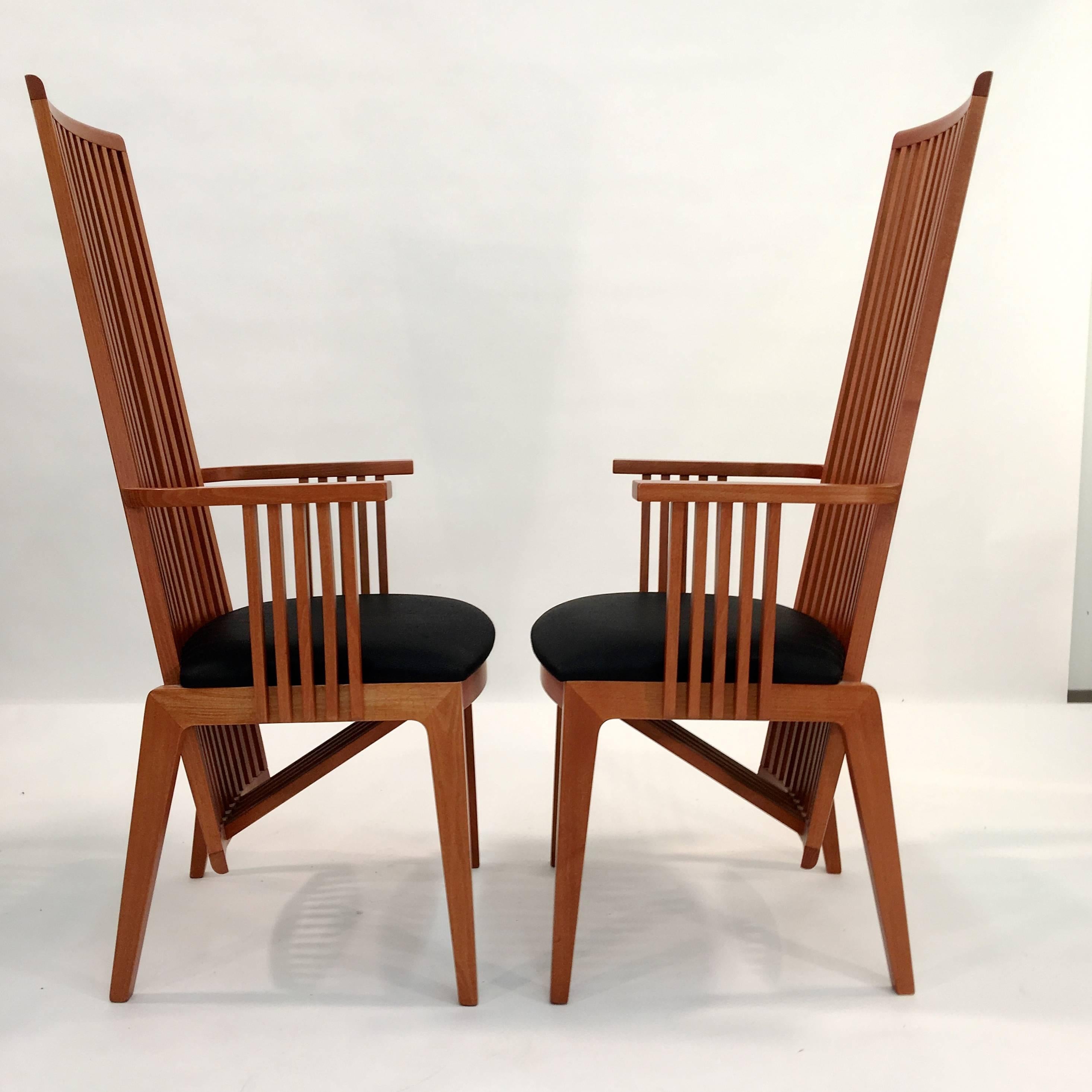 Set aus vier „Kalifornien“-Sesseln von Antonio Sibau im Angebot 9