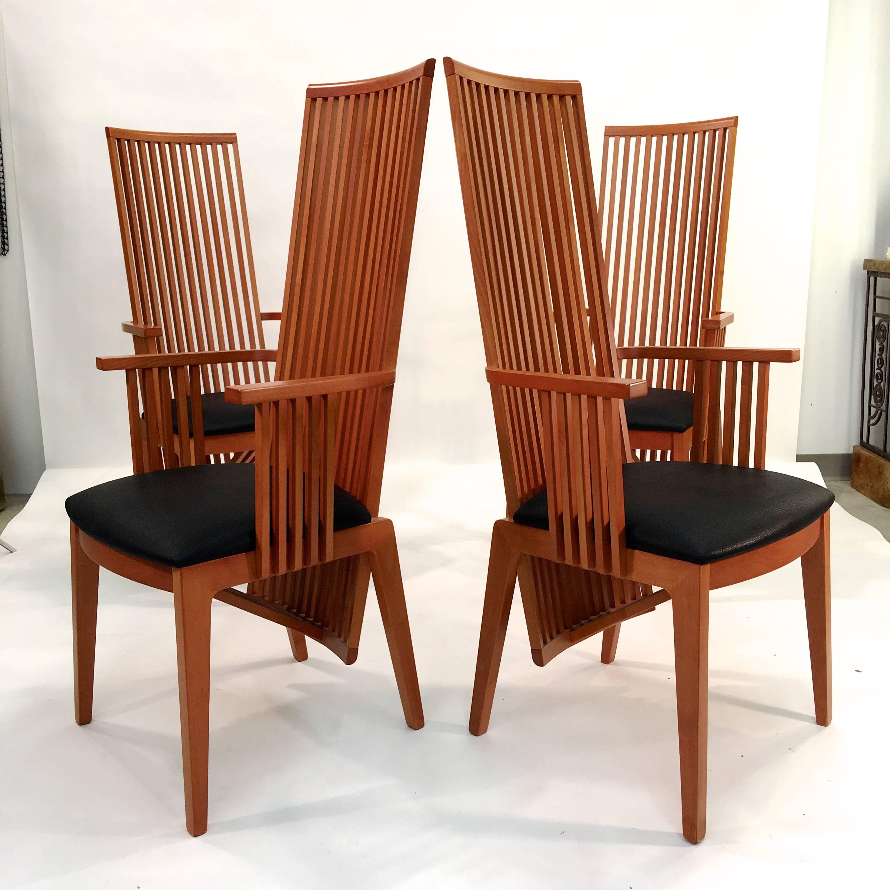 Ensemble de quatre fauteuils « Californie » d'Antonio Sibau en vente 11