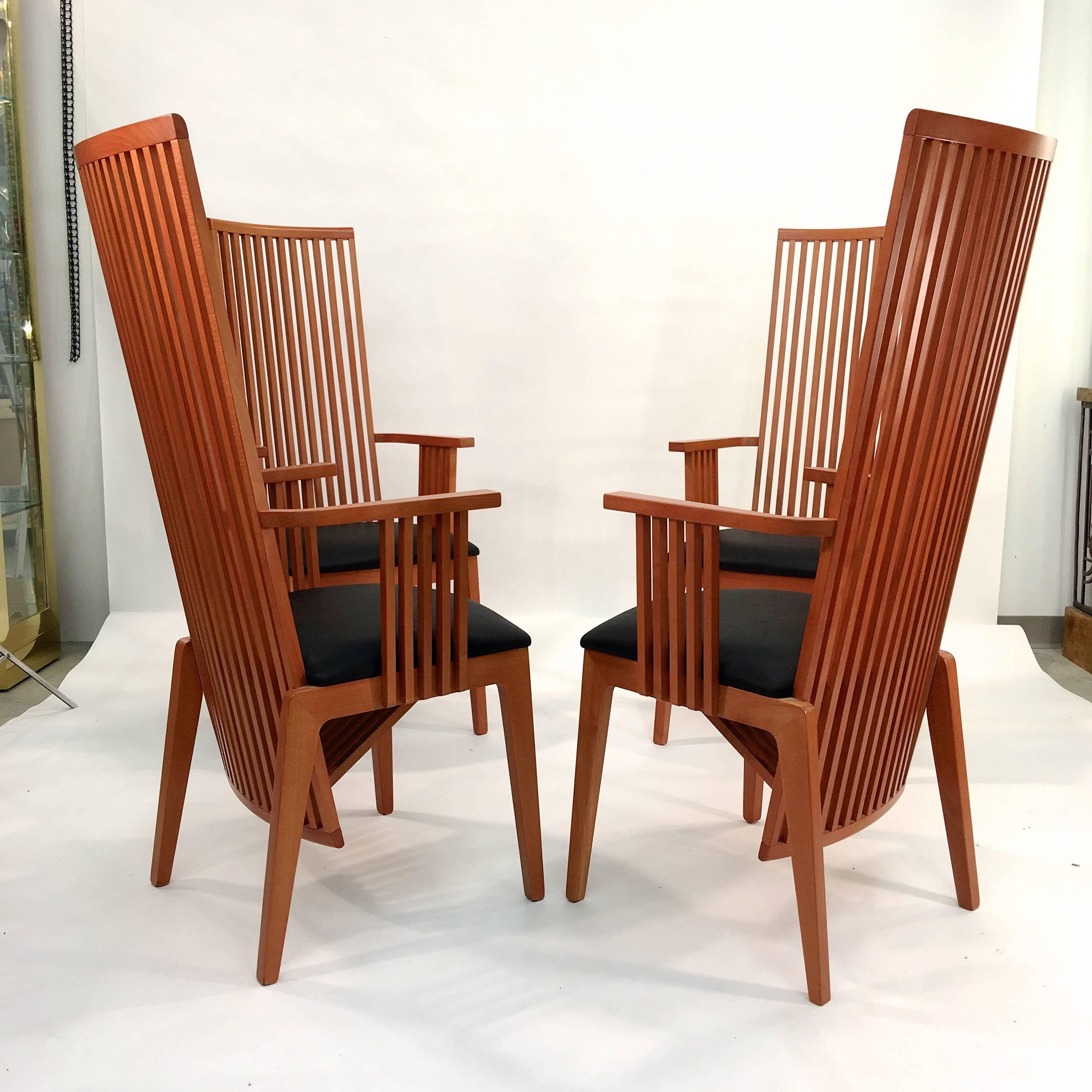 Ensemble de quatre fauteuils « Californie » d'Antonio Sibau en vente 12