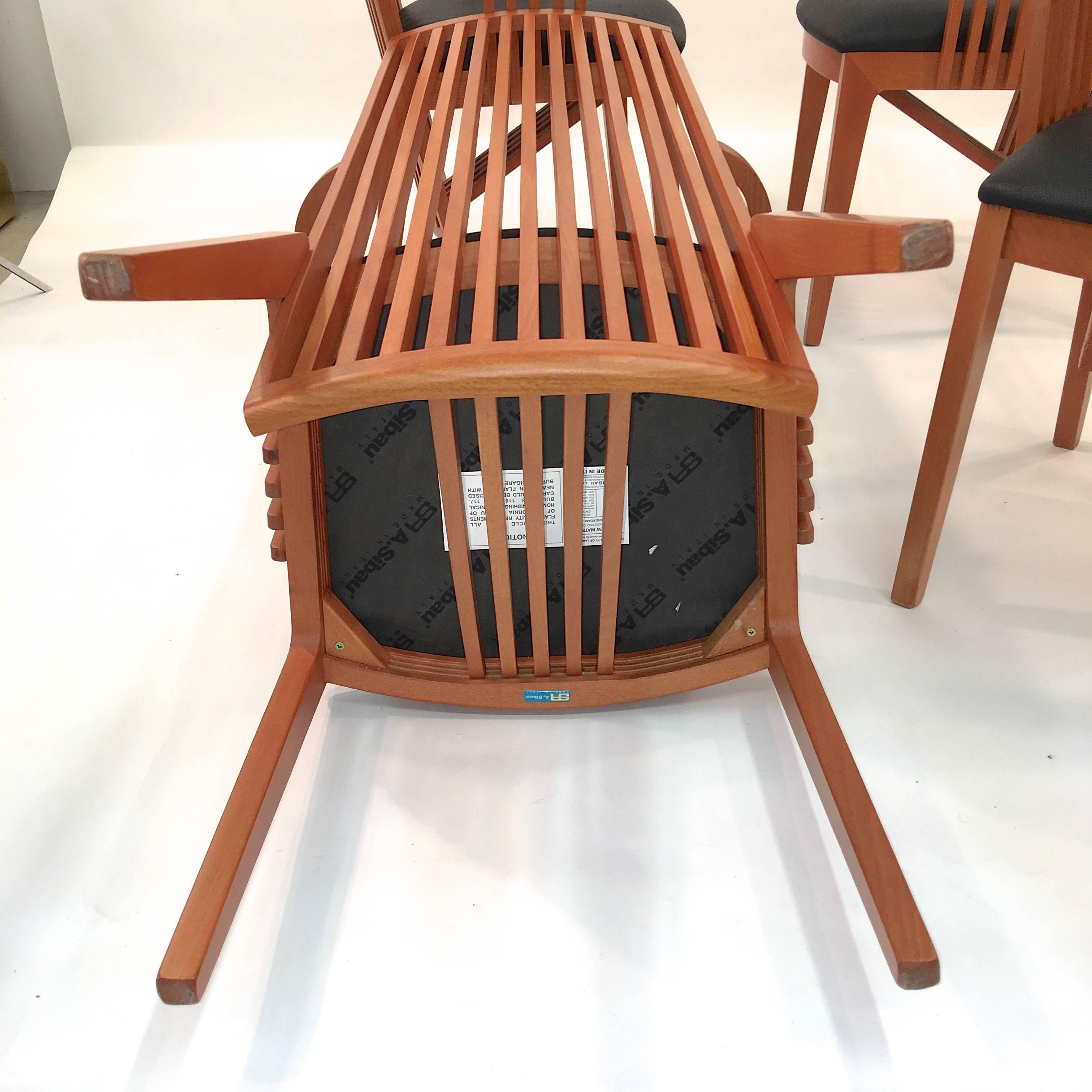 Ensemble de quatre fauteuils « Californie » d'Antonio Sibau en vente 2