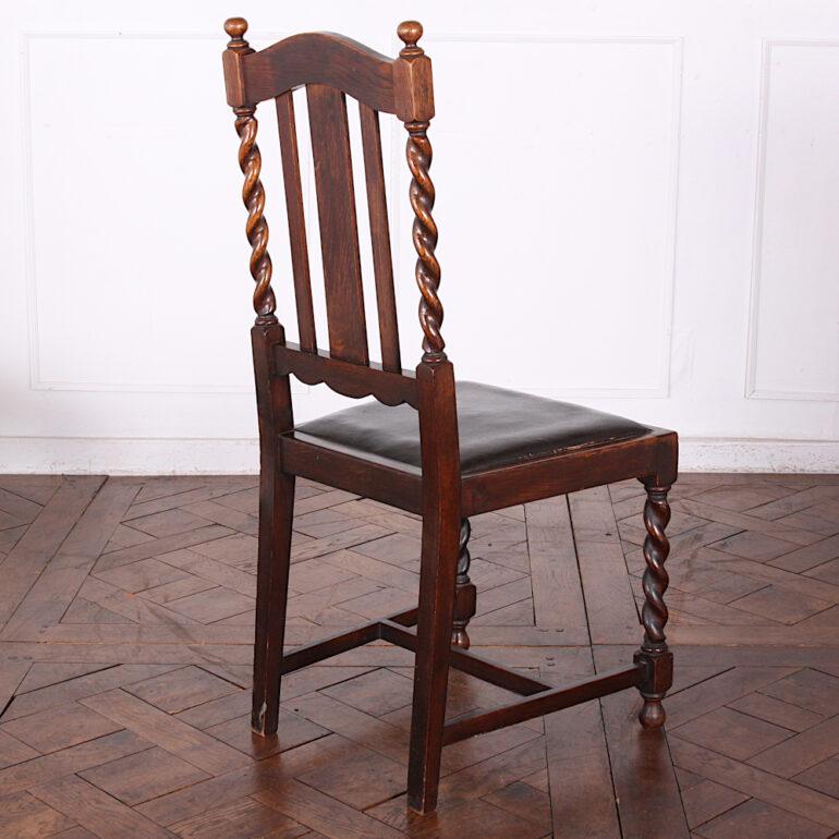 antique barley twist chairs