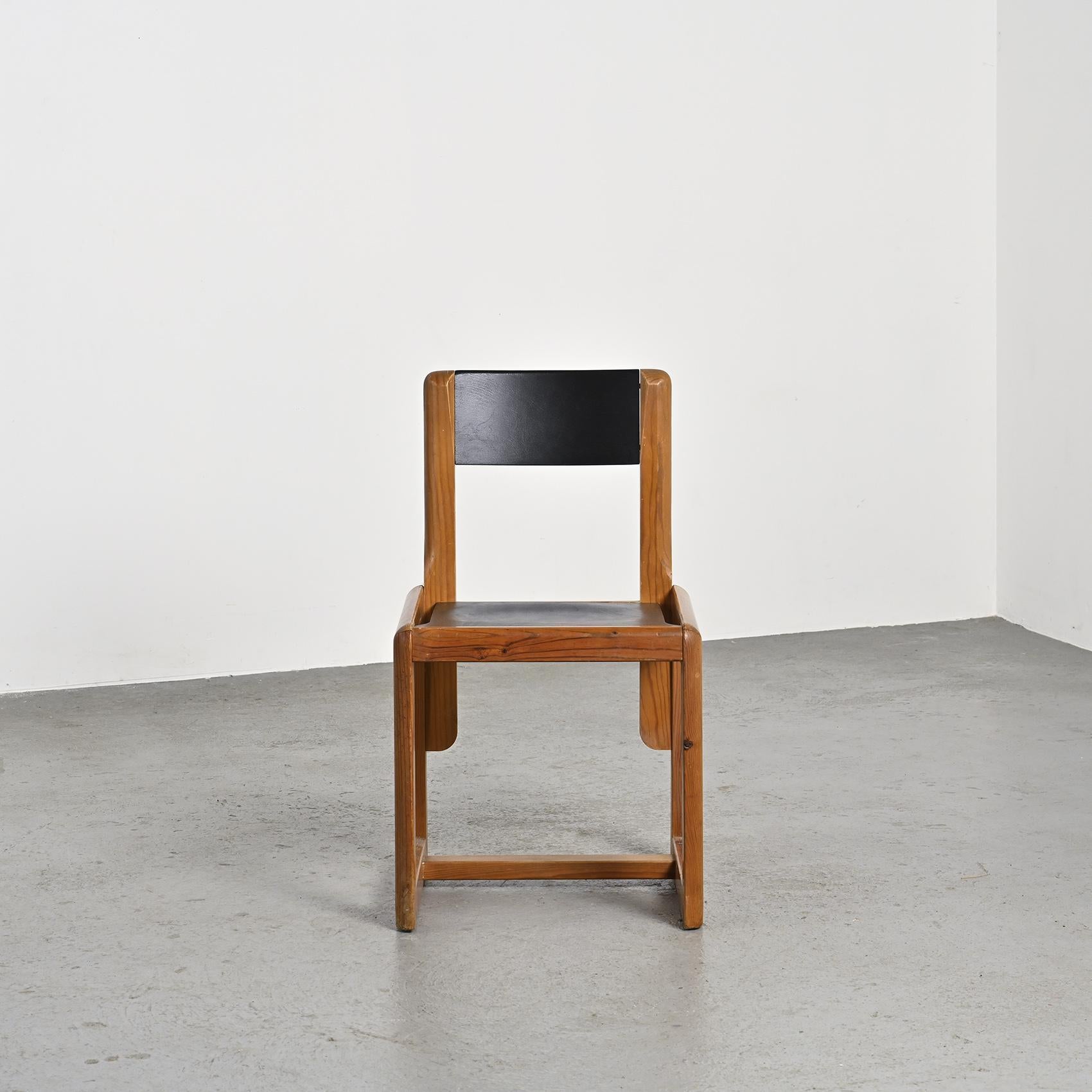 20th Century Set of Four Chairs by André Sornay, France 1960s For Sale