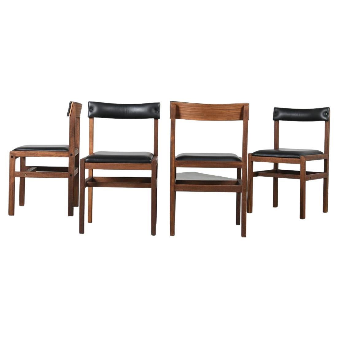 Set of Four Chairs by André Sornay, France 1960sSet of Four Chairs by André Sorn