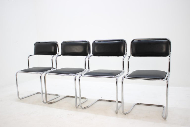 Set of Four Chairs by Arch. Ladislav Vrátník for Gallery Mánes 'Prag