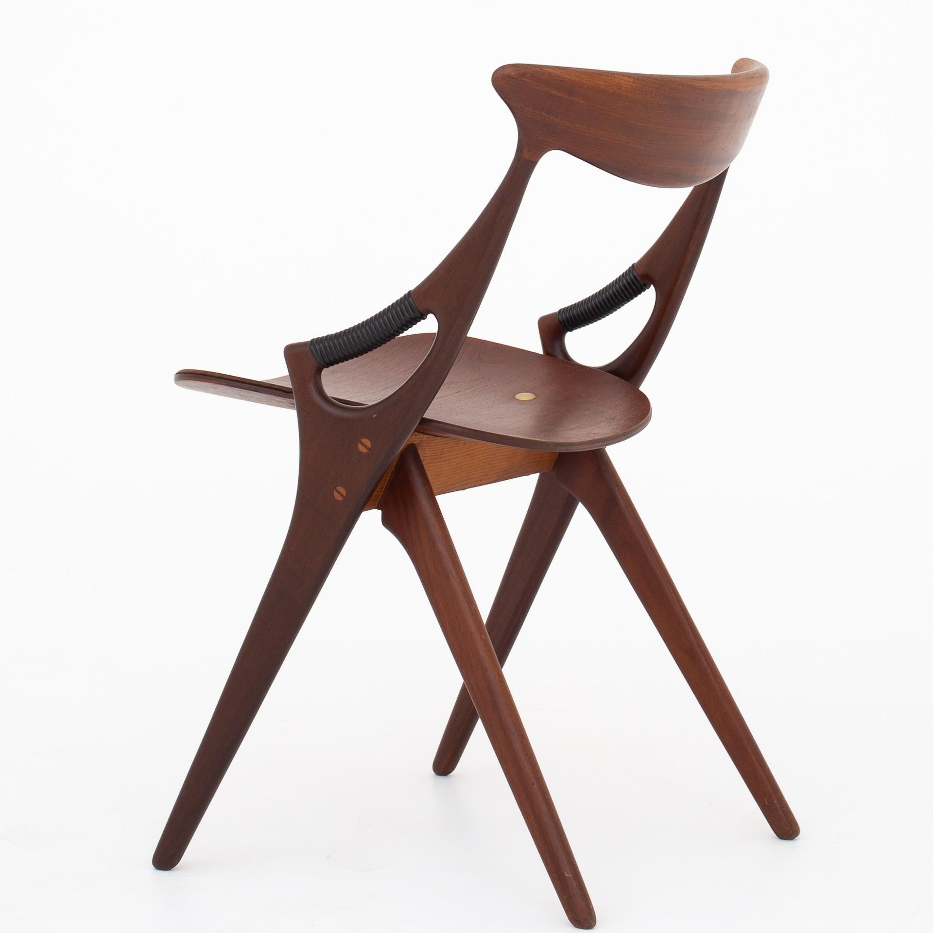 Scandinavian Modern Set of Four Chairs by Arne Hovmand-Olsen