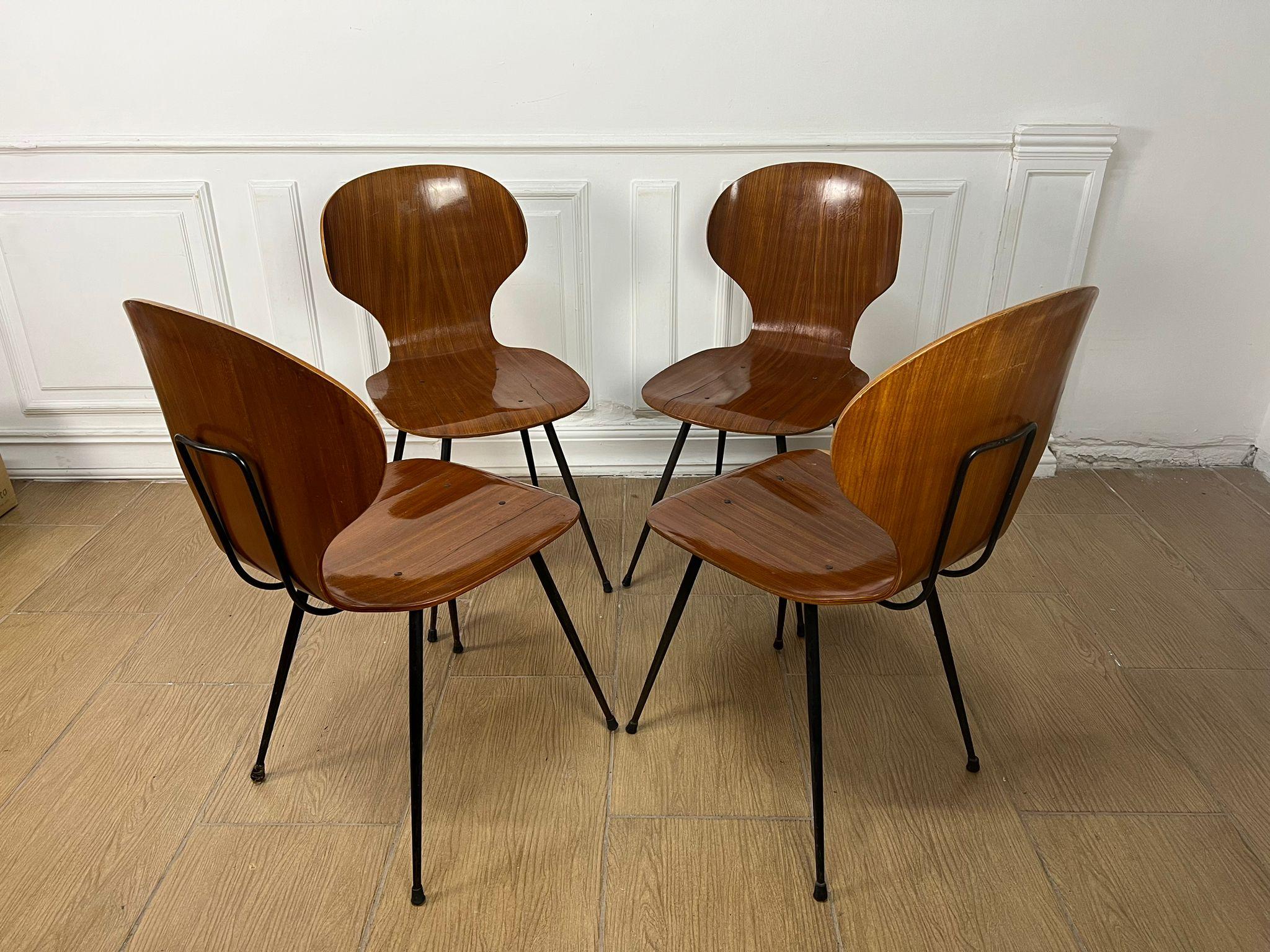 Set of Four Chairs by Carlo Ratti 6