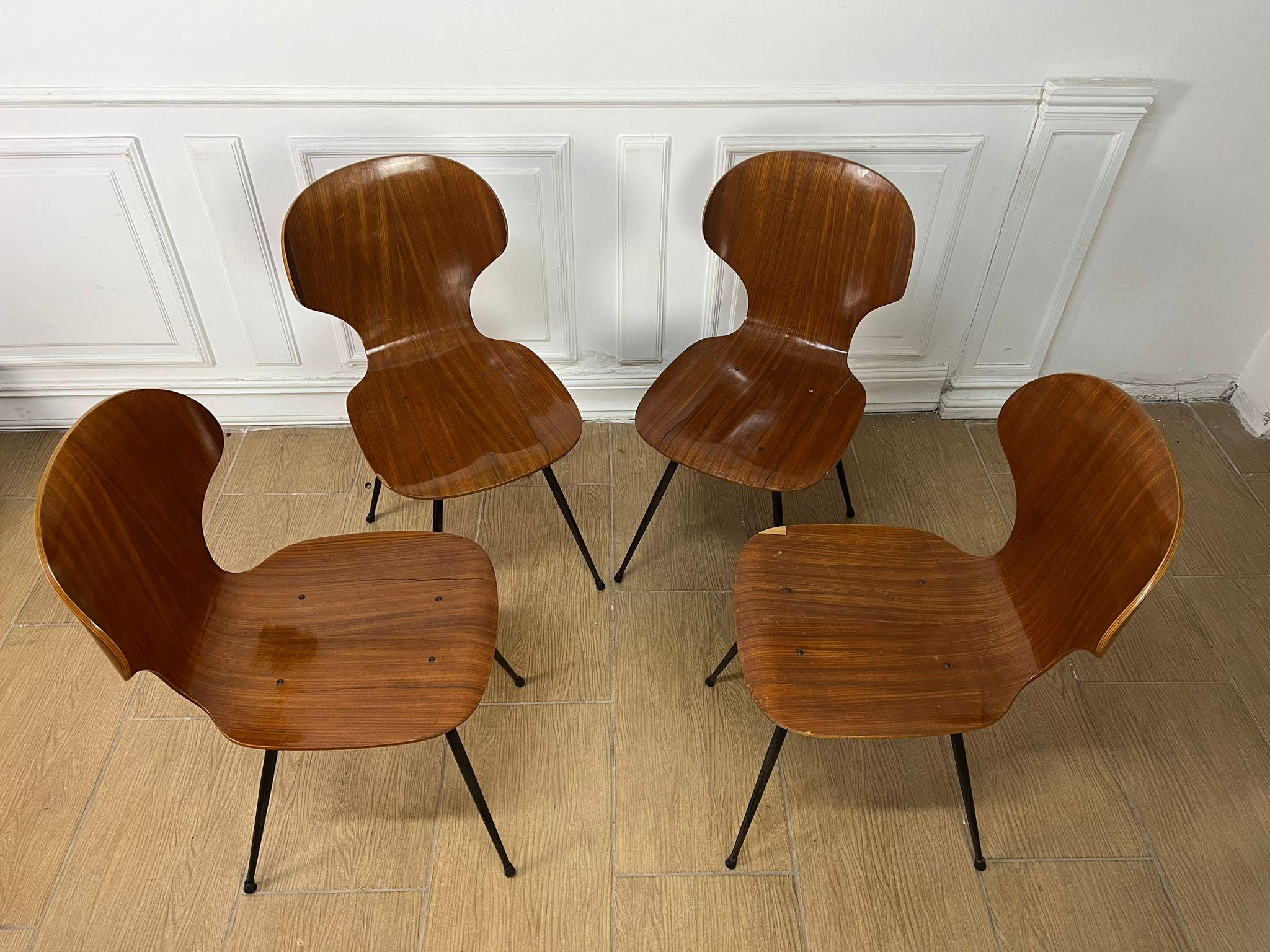Set of Four Chairs by Carlo Ratti 8