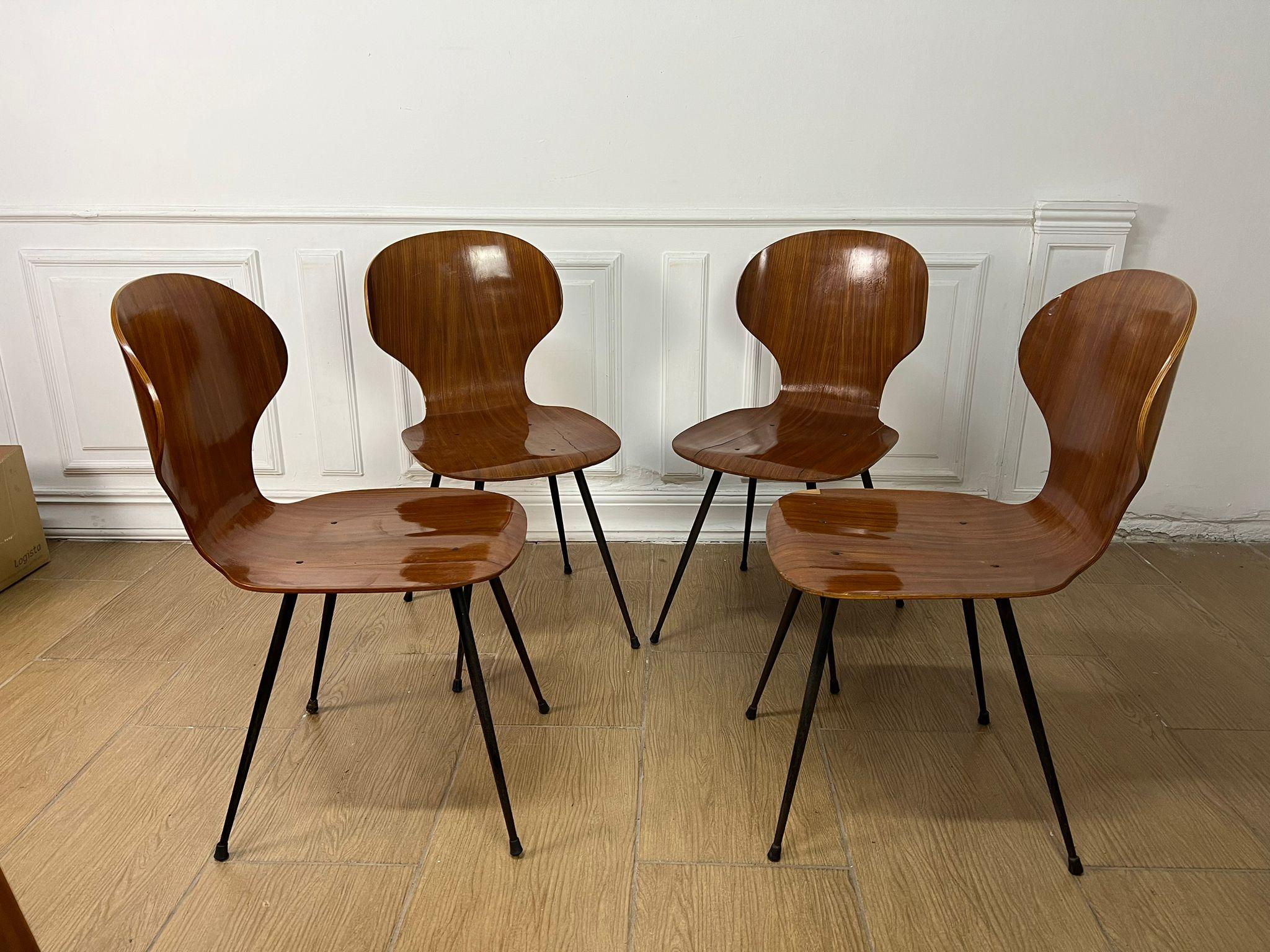 Set of Four Chairs by Carlo Ratti 9