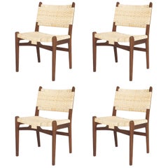 Set of Four Chairs by Hans J. Wegner