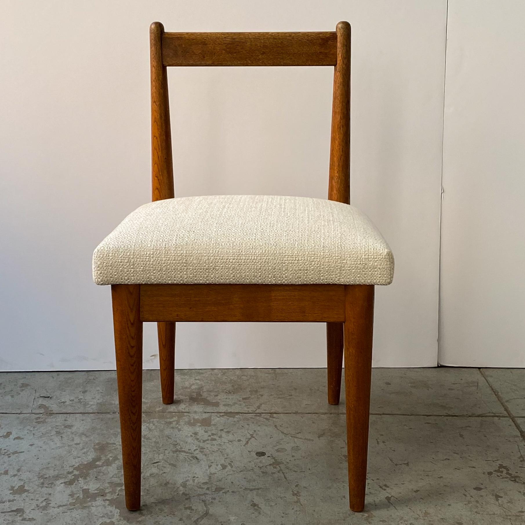 Fabric Set of Four Chairs by Katsuo Matsumura