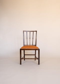 Set of Four Chairs by Lars W. Schlyter for Slöjdföreningens Skola