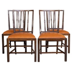 Set of Four Chairs by Lars W. Schlyter for Slöjdföreningens Skola 