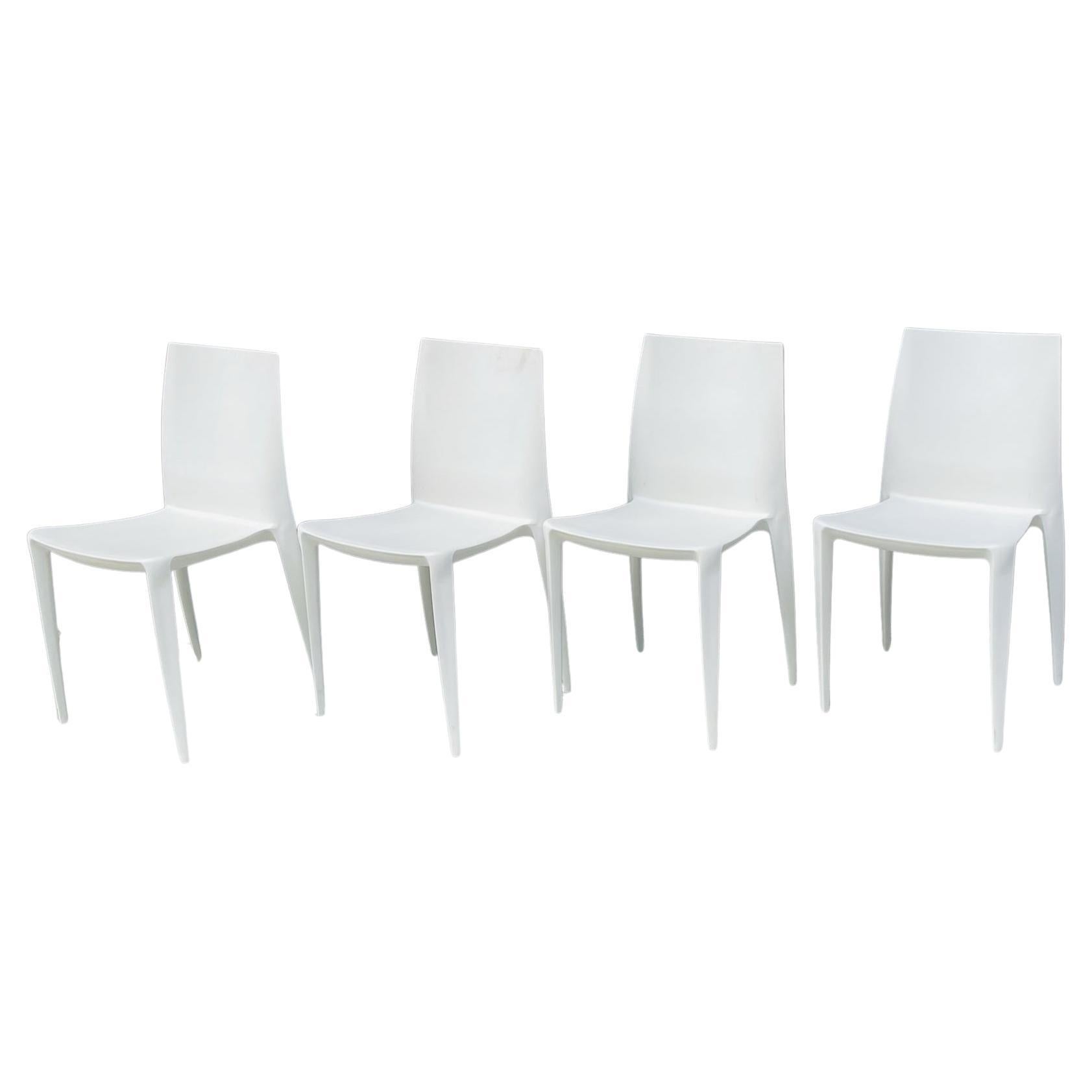 Set of 4 Chairs by Mario Bellini for Heller For Sale