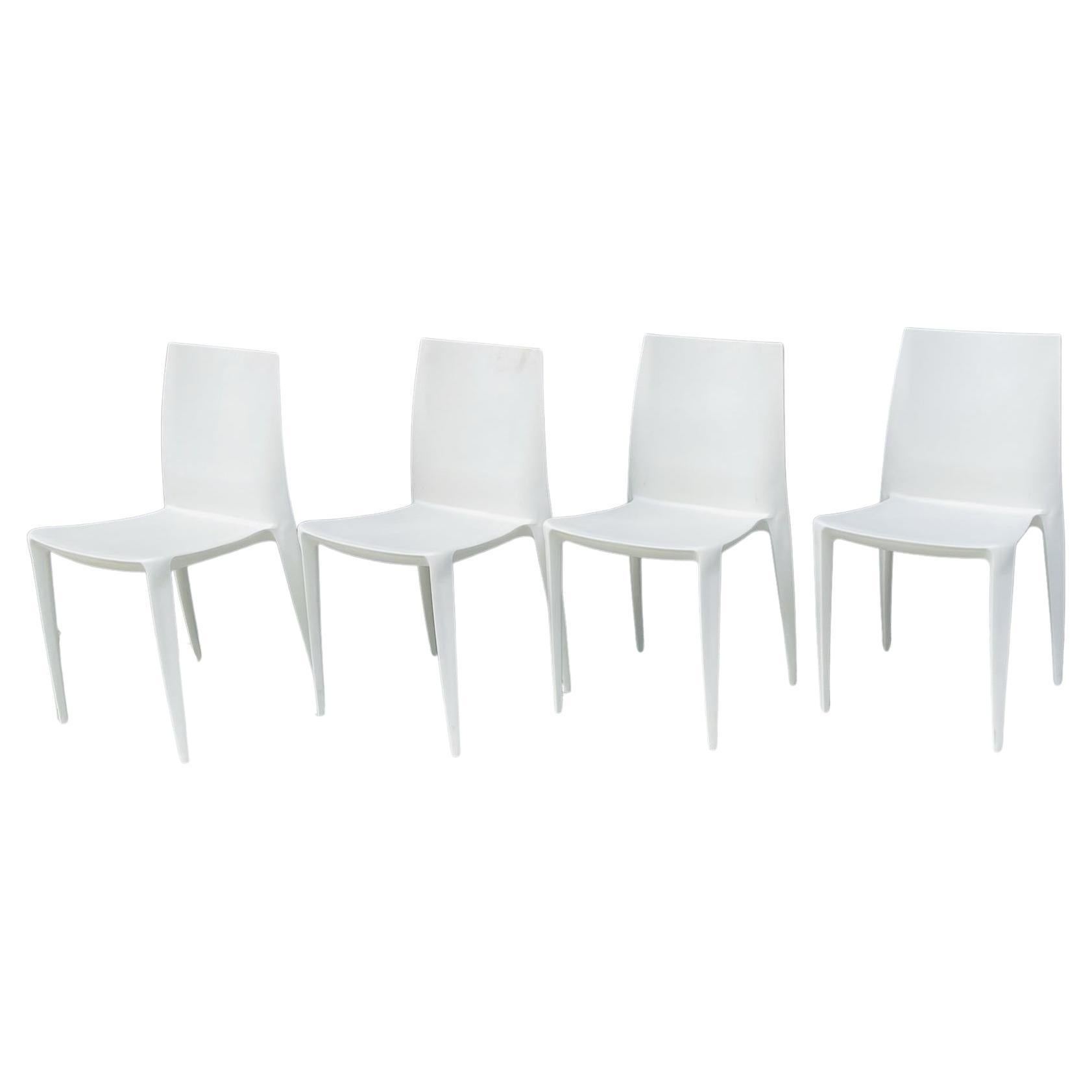 Ensemble de 4 chaises par Mario Bellini pour Heller