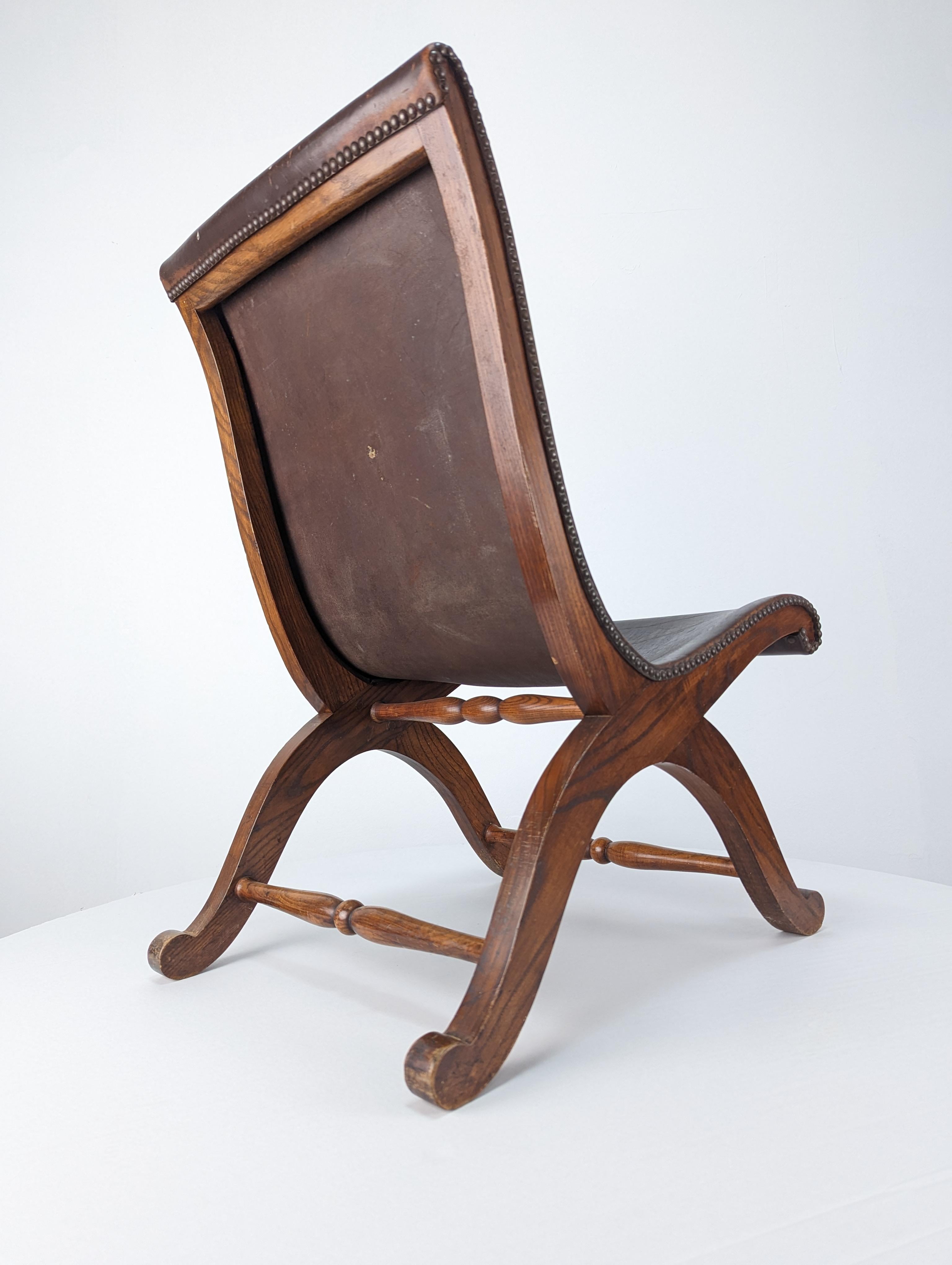 Ensemble de quatre chaises de Pierre Lottier pour Alamazan, années 1950 État moyen - En vente à Benalmadena, ES