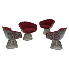 Set of Four Chairs by Warren Platner