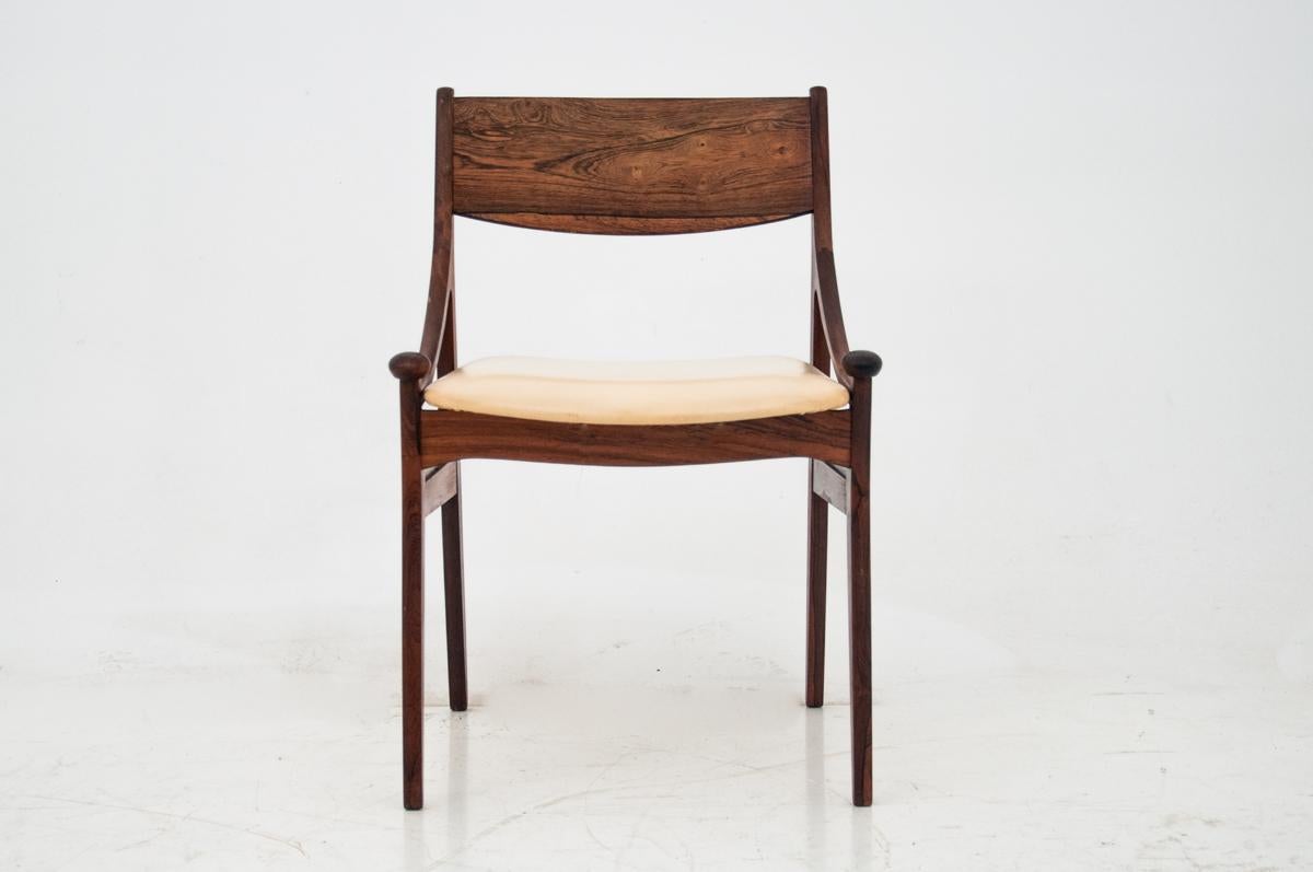 Danish Set of Four Chairs by Vestervig Eriksen, Denmark, 1960s