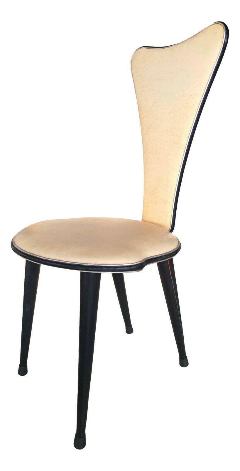 Satz von vier Stühlen, entworfen von Umberto Mascagni, 1960er Jahre im Zustand „Gut“ im Angebot in taranto, IT