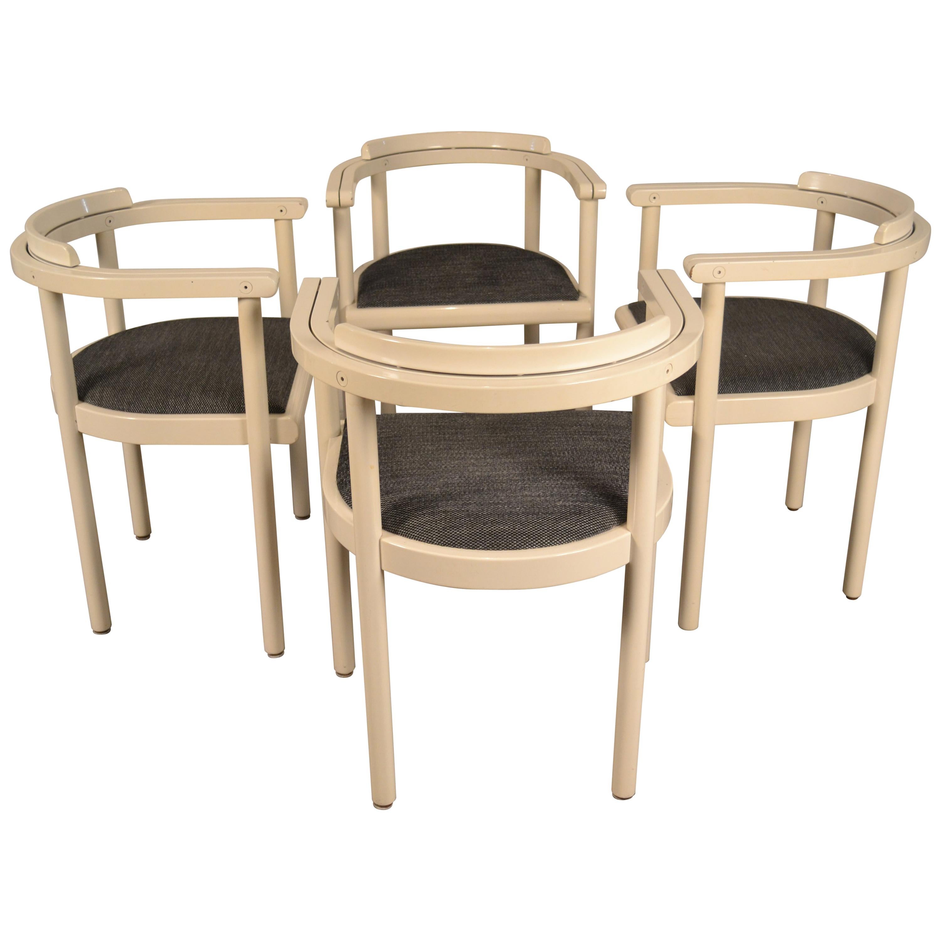 Set of Four Chairs, Designed by Johannes Norgaard, Norgaard Mobelfabrik, 1970s For Sale