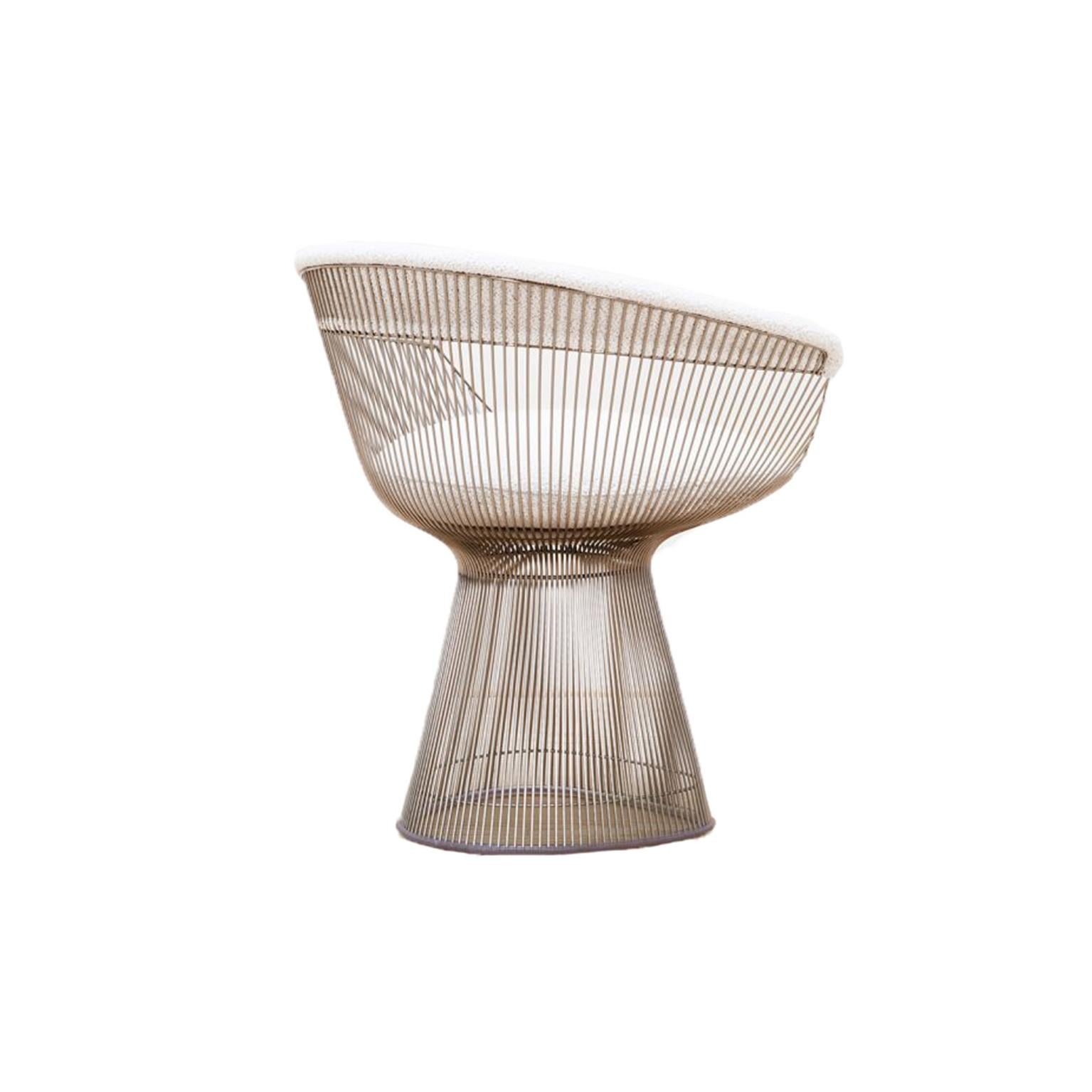 Juego de  Cuatro sillas diseñadas por Warren Platner, años 60 en Bueno Estado en Madrid, ES