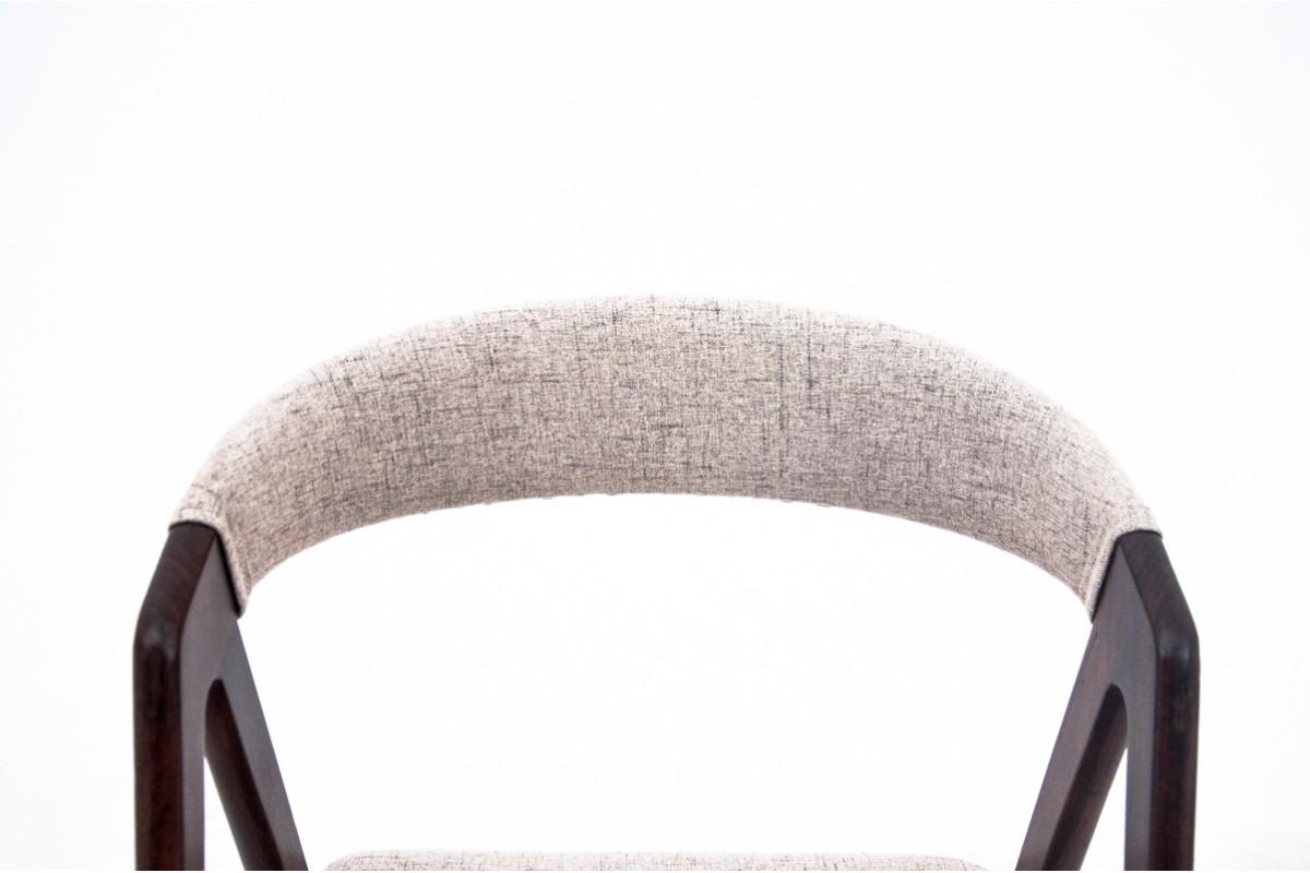 Cotton Set of four chairs, Farstrup Mobler, Denmark, 1960s For Sale