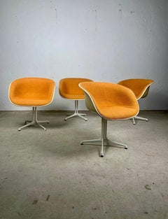 Set of four La Fonda chairs by Charles Eames, 1960s.