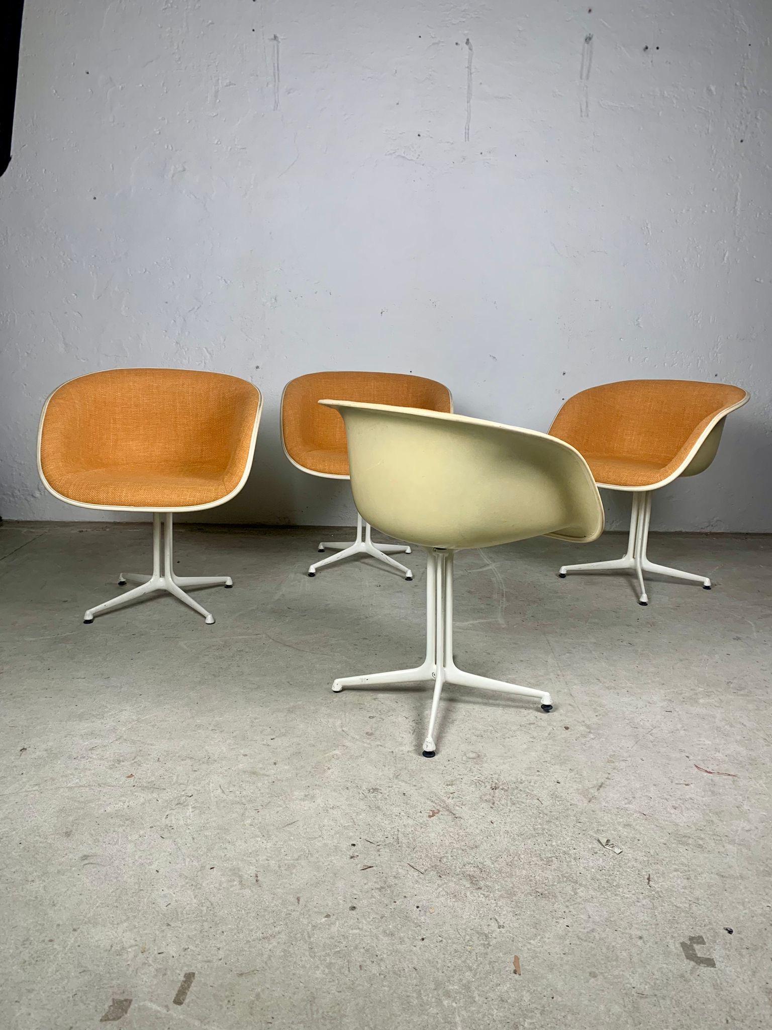 Set of four chairs La Fonda by Charles Eames, 1960s. 1