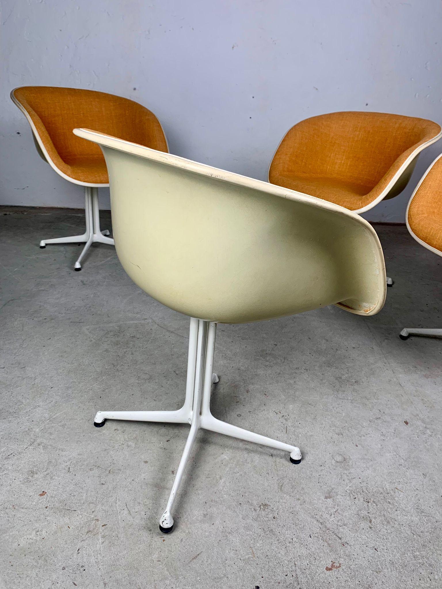Set of four chairs La Fonda by Charles Eames, 1960s. 2