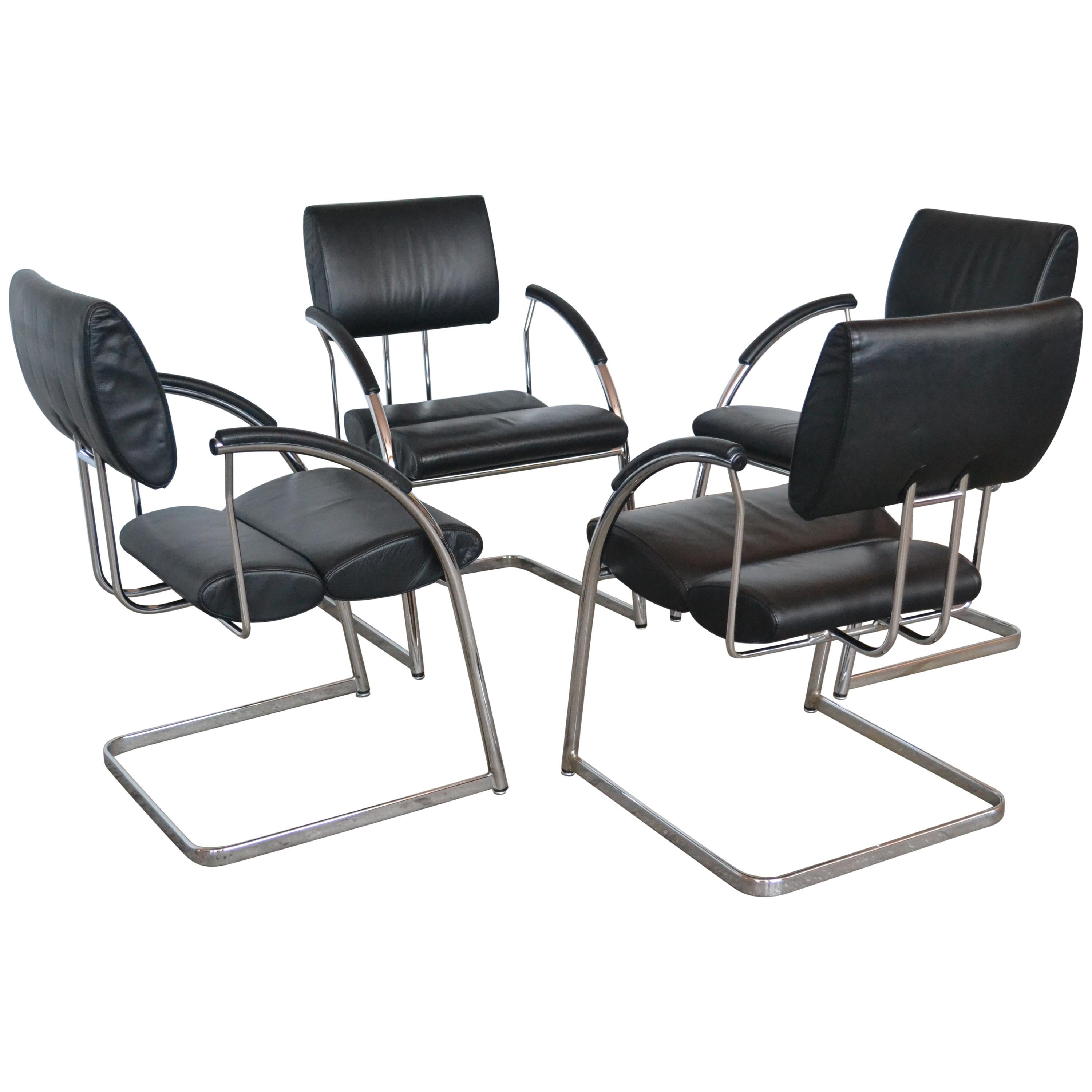Set of Four Chairs Martin Stoll, 1990s im Angebot