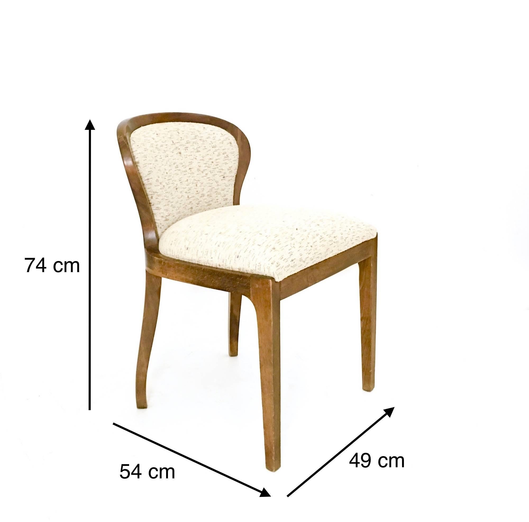 Set of Four Chairs Mod 