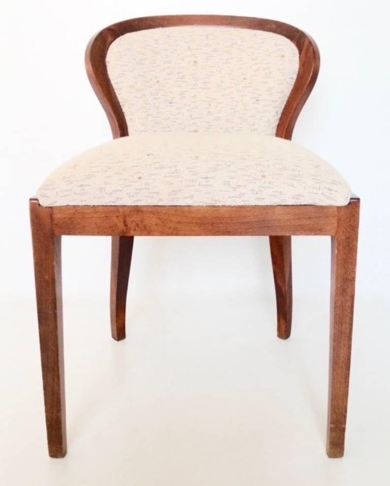 Italian Set of Four Chairs Mod 