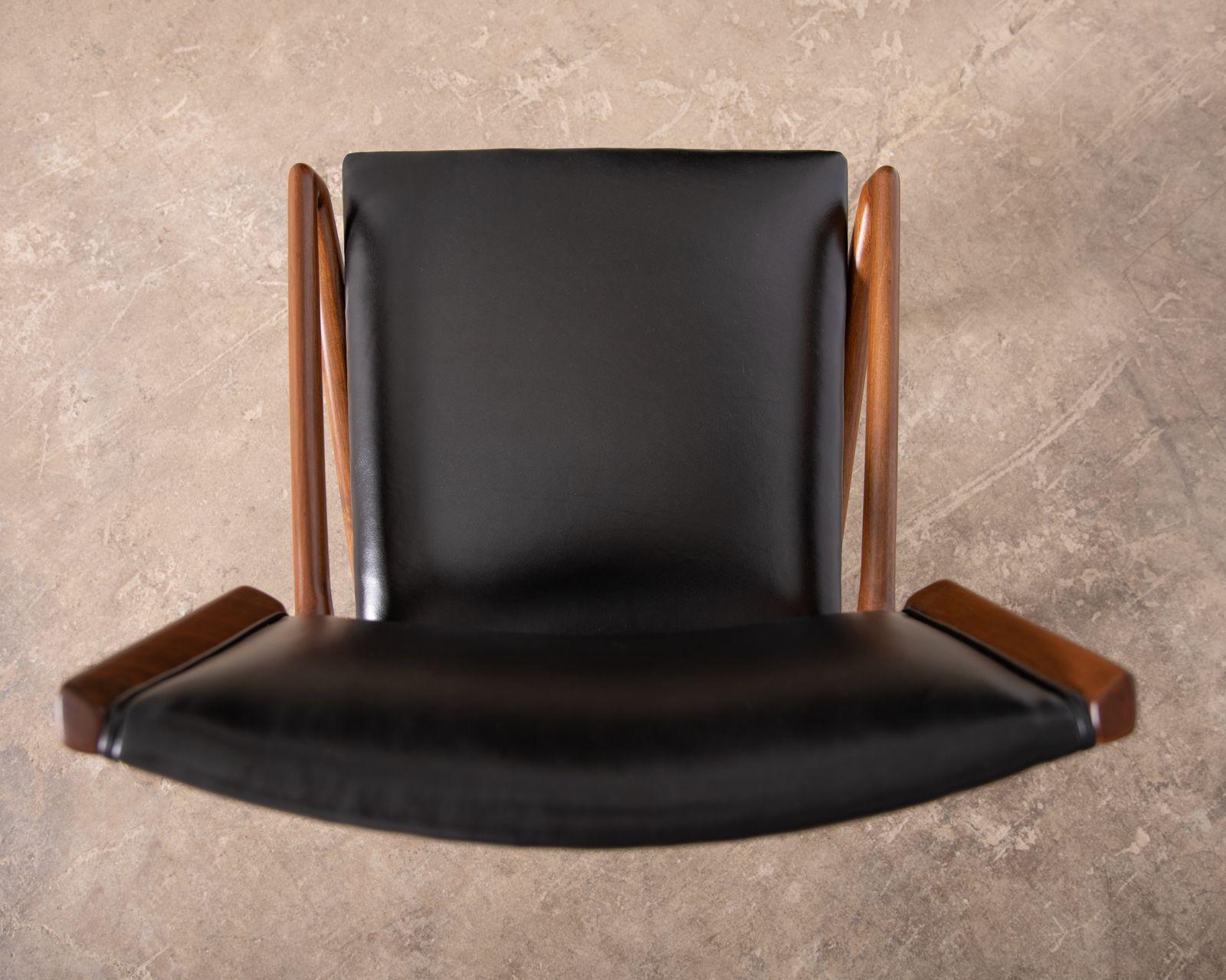 Ensemble de quatre chaises, modèle 211 de Gio Ponti pour Singer & Sons en vente 4