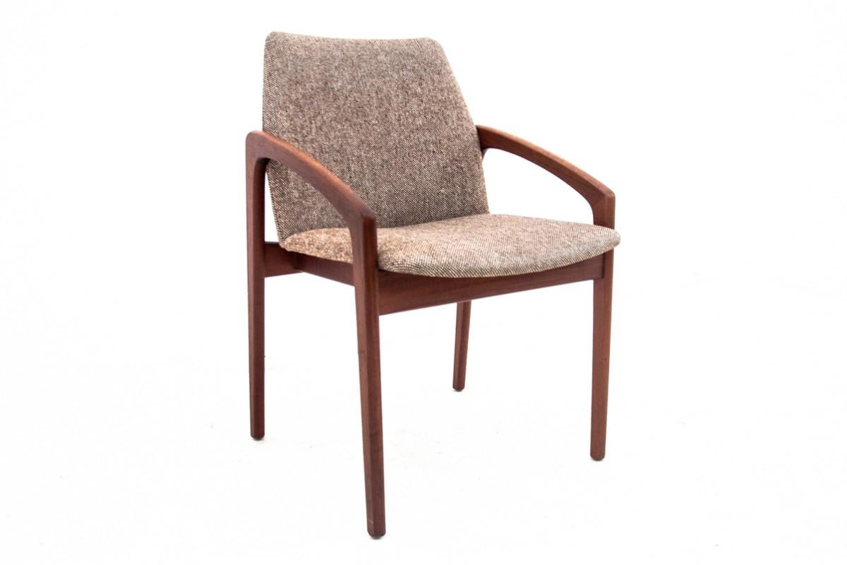 Late 20th Century Set of Four Chairs Model 23, Designed by Henning Kjærnulf, Korup Stolefabrik, De