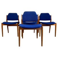 Set of four chairs “model 62″, Arne Vodder for Sibast, Denmark 1960