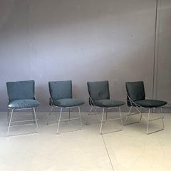 Set of four chairs model 'SOF SOF ', design by Enzo Mari, for Daride 70