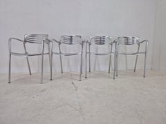 Ensemble de quatre chaises TOLEDO conçu par Jorge Pensi pour Amat, Espagne, 1988