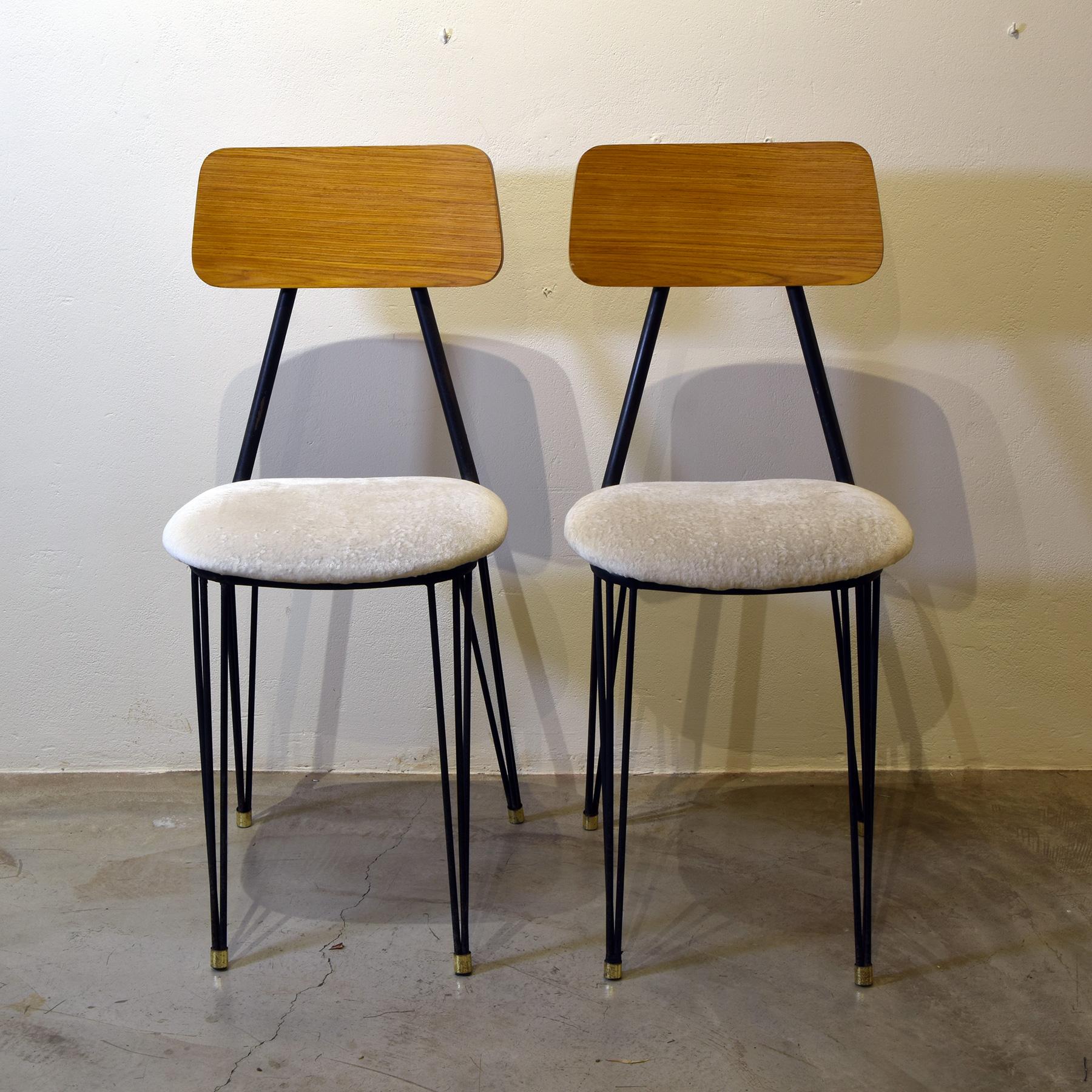 Italian Ensemble de quatre chaises Tour Eiffel production 1960s en vente
