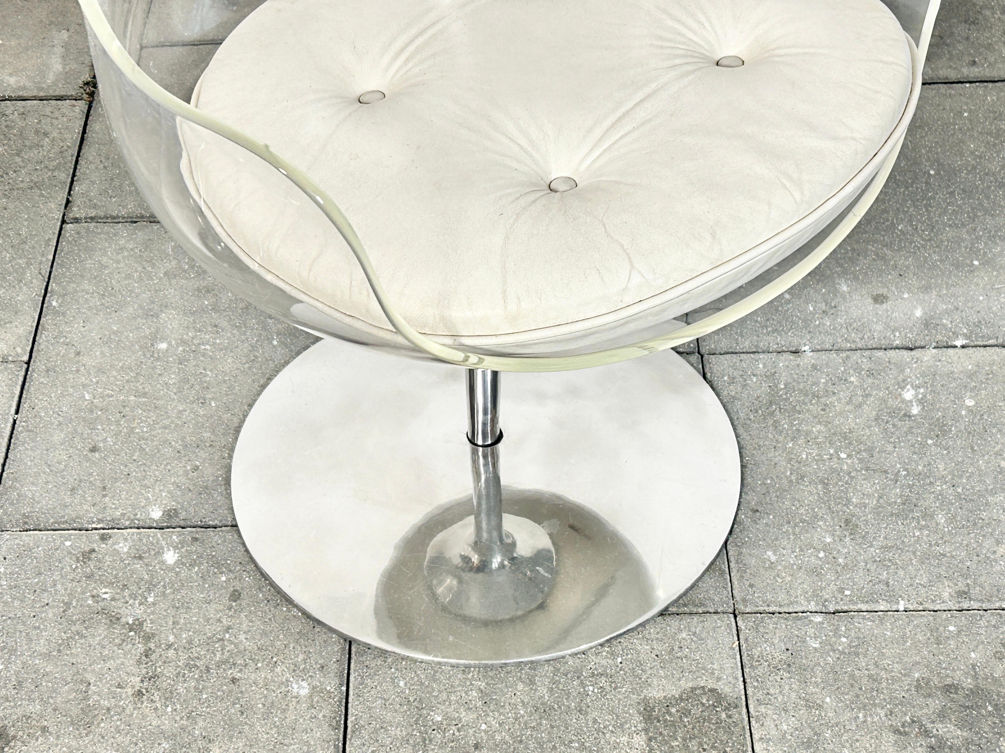 Set of four Champagne chair by Estelle & Erwine Laverne for Formes Nouvelles For Sale 1