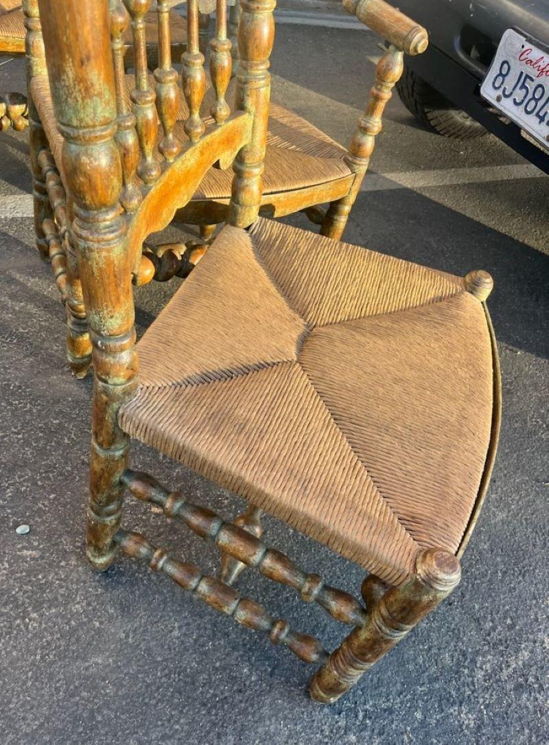 Set of Four Charles Pollock Chairs For Sale 5