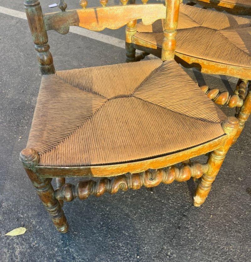 Set of Four Charles Pollock Chairs For Sale 6